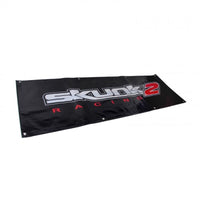 Skunk2 Racing 5 FT. Vinyl Shop Banner (Black) - Exterior Styling
