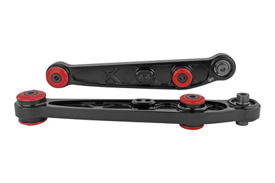 Skunk2 Racing Honda/Acura EG/DC Alpha Series Rear Lower Control Arm Set - Black - Suspension