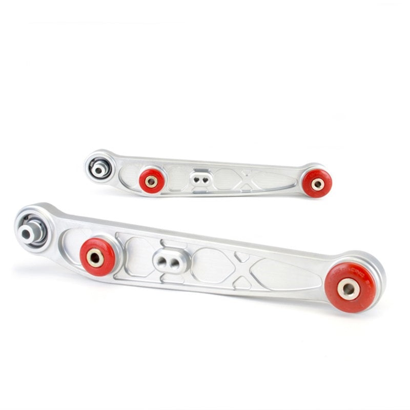 Skunk2 Racing Honda/Acura EG/DC Alpha Series Rear Lower Control Arm Set - Clear - Suspension