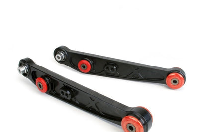 Skunk2 Racing Honda/Acura EG/DC Alpha Series Rear Lower Control Arm Set - Black - Suspension