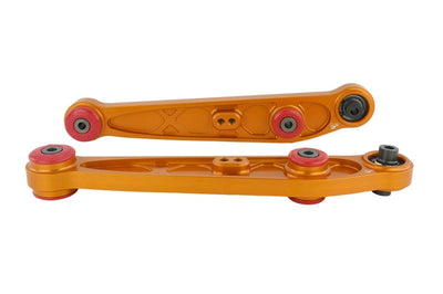 Skunk2 Racing Honda/Acura EG/DC Alpha Series Rear Lower Control Arm Set - Gold - Suspension