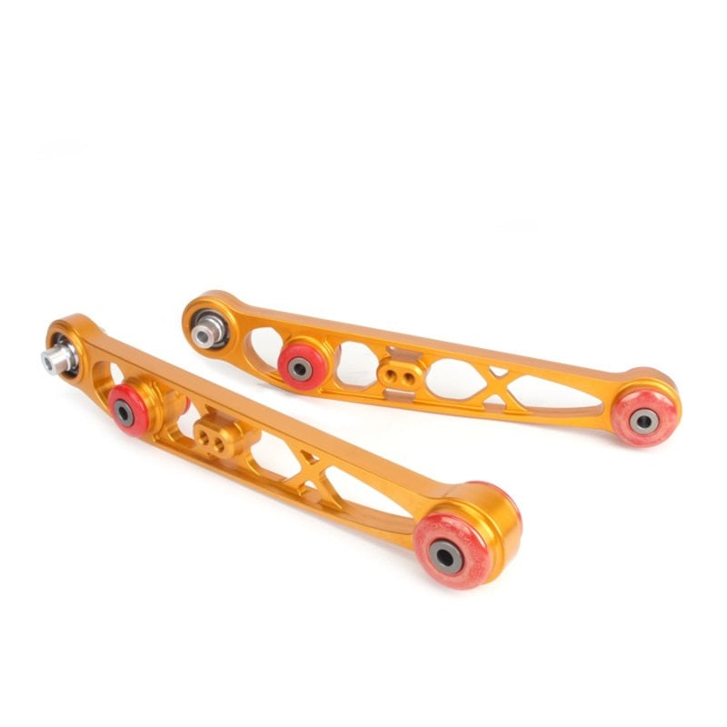 Skunk2 Racing Honda/Acura EG/DC Ultra Series Rear Lower Control Arm Set - Gold - Suspension