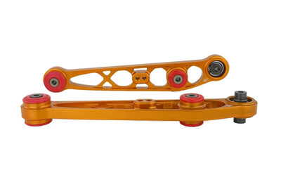 Skunk2 Racing Honda/Acura EG/DC Ultra Series Rear Lower Control Arm Set - Gold - Suspension