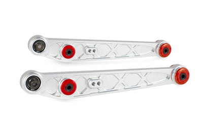 Skunk2 Racing Honda/Acura EK Alpha Series Rear Lower Control Arm Set - Clear - Suspension
