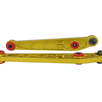 Skunk2 Racing Honda/Acura EK Alpha Series Rear Lower Control Arm Set - Gold - Suspension