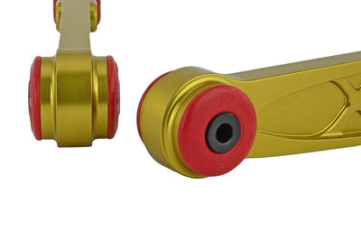 Skunk2 Racing Honda/Acura EK Alpha Series Rear Lower Control Arm Set - Gold - Suspension