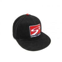 Skunk2 Racing Team Baseball Cap Racetrack Logo (Black) - L/XL - Apparel