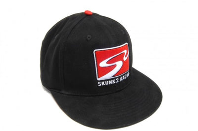 Skunk2 Racing Team Baseball Cap Racetrack Logo (Black) - L/XL - Apparel