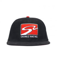 Skunk2 Racing Team Baseball Cap Racetrack Logo (Black) - L/XL - Apparel