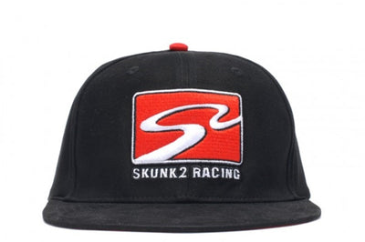 Skunk2 Racing Team Baseball Cap Racetrack Logo (Black) - L/XL - Apparel