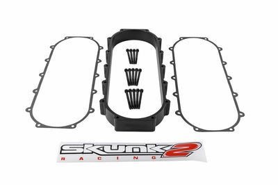 Skunk2 Racing Ultra Series Honda/Acura (RACE) Intake Manifold 2 Liter Spacer (Inc Gasket & Hardware) Black - Engine