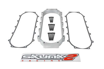 Skunk2 Racing Ultra Series Honda/Acura Silver RACE Intake Manifold 2 Liter Spacer (Inc Gasket & Hardware) - Engine