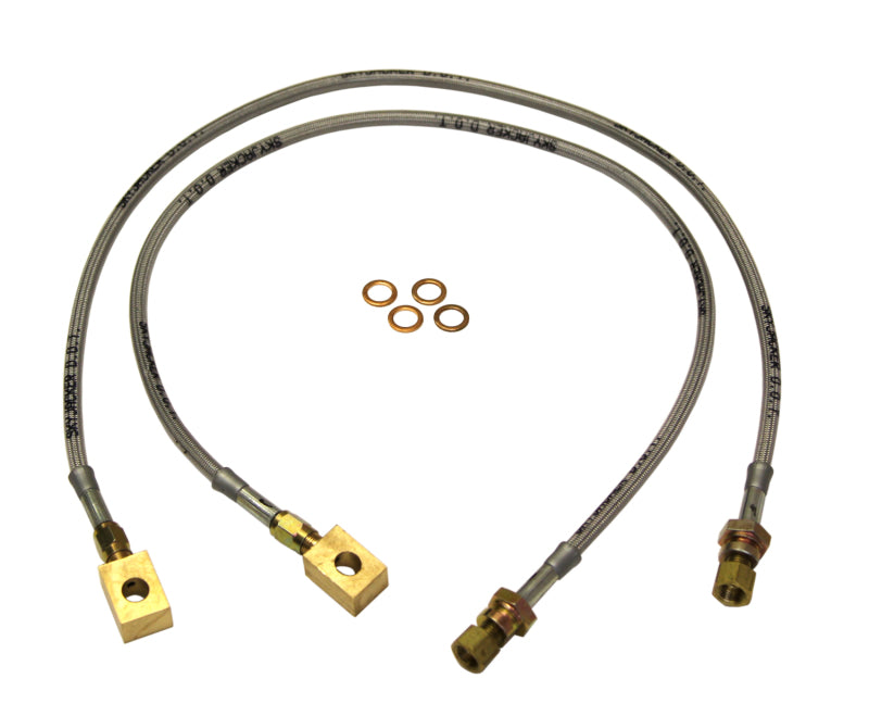 Skyjacker 1976-1979 Ford F-250 4 Wheel Drive Brake Hose - Brakes Rotors & Pads