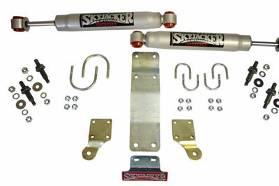 Skyjacker 2007-2017 Jeep Wrangler (JK/JKU) (Use w/ JK717TR) Dual Steering Damper Kit 9000 Series - Suspension