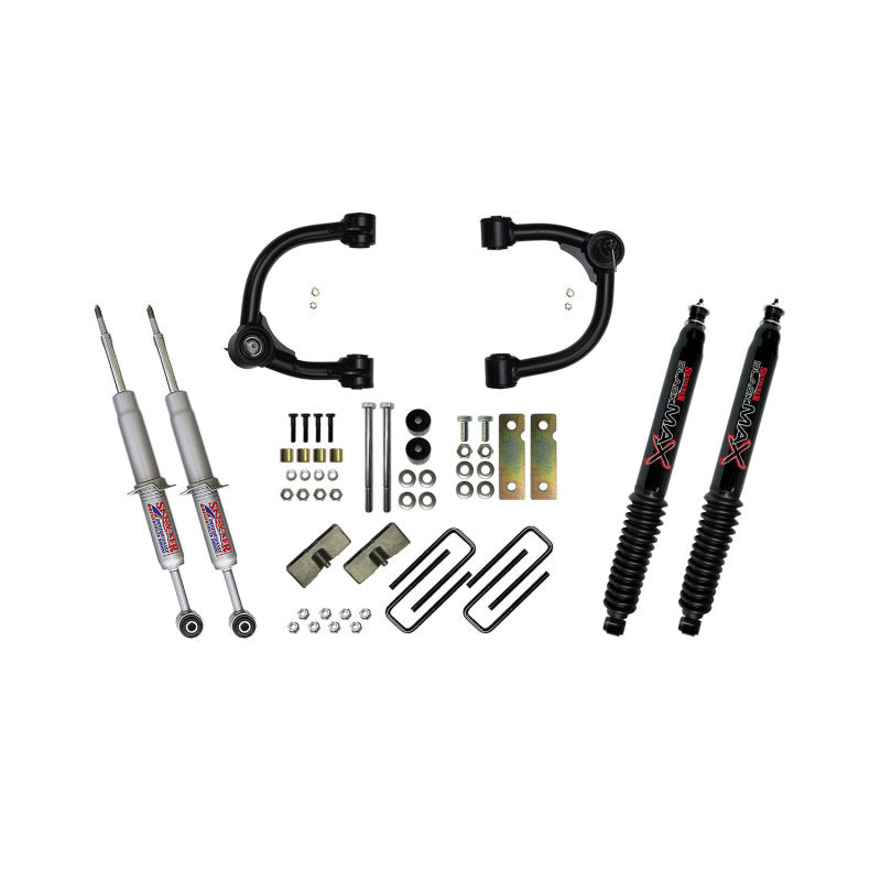 Skyjacker 2016-2020 Toyota Tacoma 3.0in UCA Lift Kit w/Rear Blocks and Black Max Shocks - Suspension