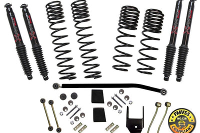 Skyjacker 2018 Jeep Wrangler JL 4 Door 4WD (Non-Rubicon) Long Travel 2 Stage 3.5in-4in Coil System - Suspension
