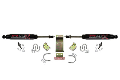 Skyjacker 2018 Jeep Wrangler JL - Black Dual Steering Damper Kit - Suspension
