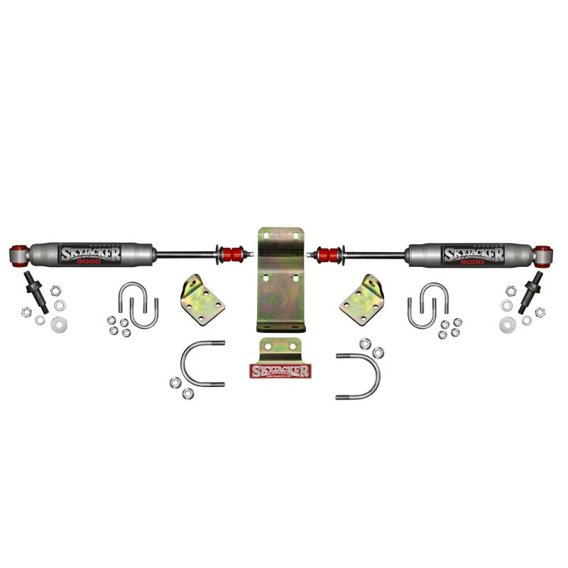 Skyjacker 2018 Jeep Wrangler JL - Silver Dual Steering Damper Kit - Suspension