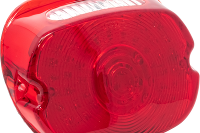 Letric Lighting Co Slantback Low Pro Led Red Lens Tailight Fxlrst Only - Harddrive Products