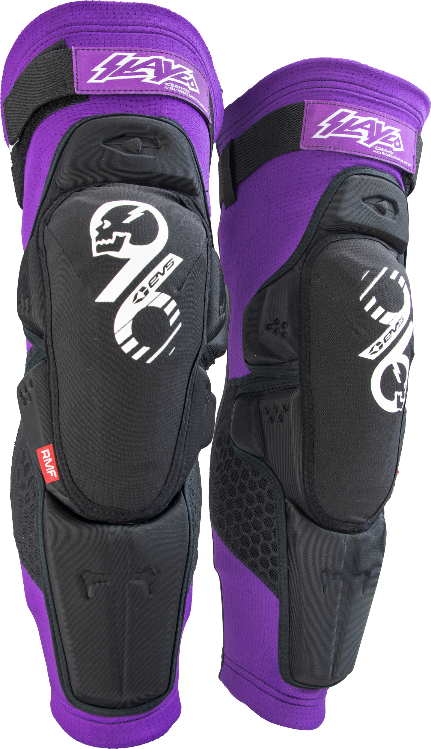 Evs Slayco96 Knee Pad Lg/xl - Black/Purple / Small - Medium - Apparel Collection