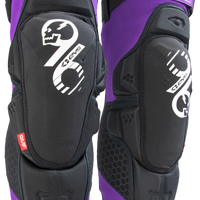Evs Slayco96 Knee Pad Lg/xl - Black/Purple / Small - Medium - Apparel Collection