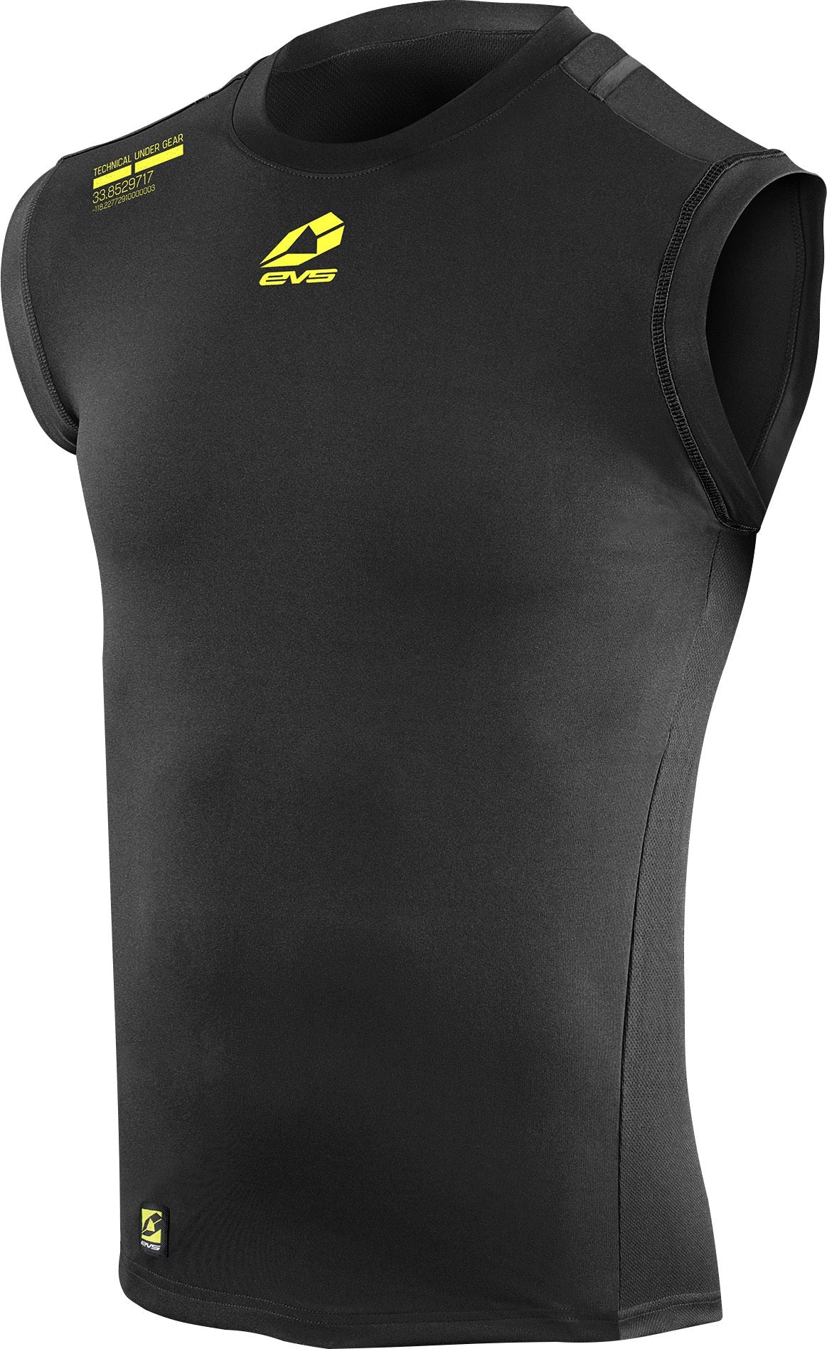 Evs Sleeveless Tug Shirt Black Ym - Youth Medium - Apparel Collection
