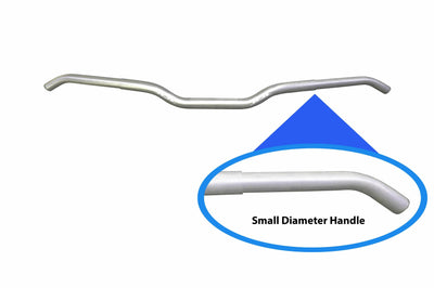 Rsi Slim Jim Narrow Handlebar Silver - Snowmobile Collection