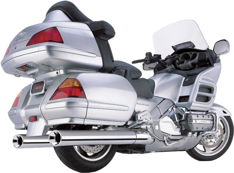 COBRA Slip On Billet Tips Chrome Hon Gl1800 01 10
