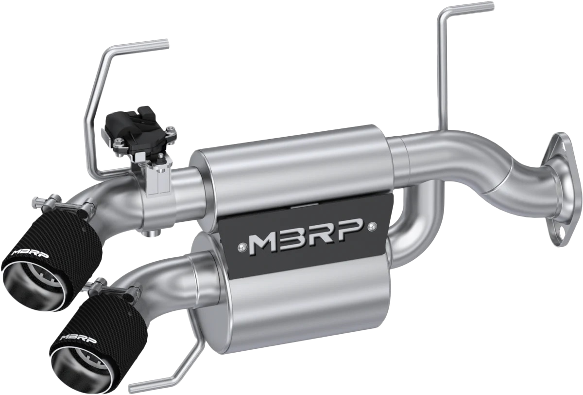 Mbrp Slip-on Stacked Dual Out Active Exhaust