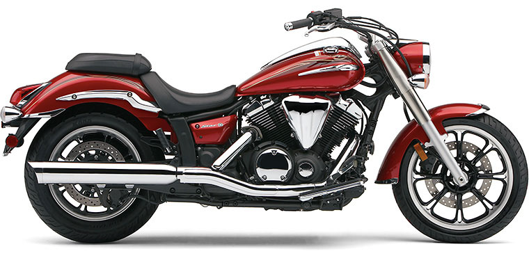 COBRA Slip On W/Scalloped Tip Chrome Yam V Star 950 09 18