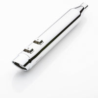 COBRA Slip Ons W/Billet Tips Chrome Tri Glide 09 22