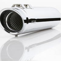 COBRA Slip Ons W/Billet Tips Chrome Tri Glide 09 22