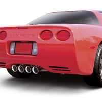 SLP 1997-2004 Chevrolet Corvette LS1 LoudMouth Cat-Back Exhaust System - Mufflers & Tips