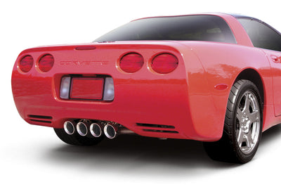 SLP 1997-2004 Chevrolet Corvette LS1 LoudMouth Cat-Back Exhaust System - Mufflers & Tips