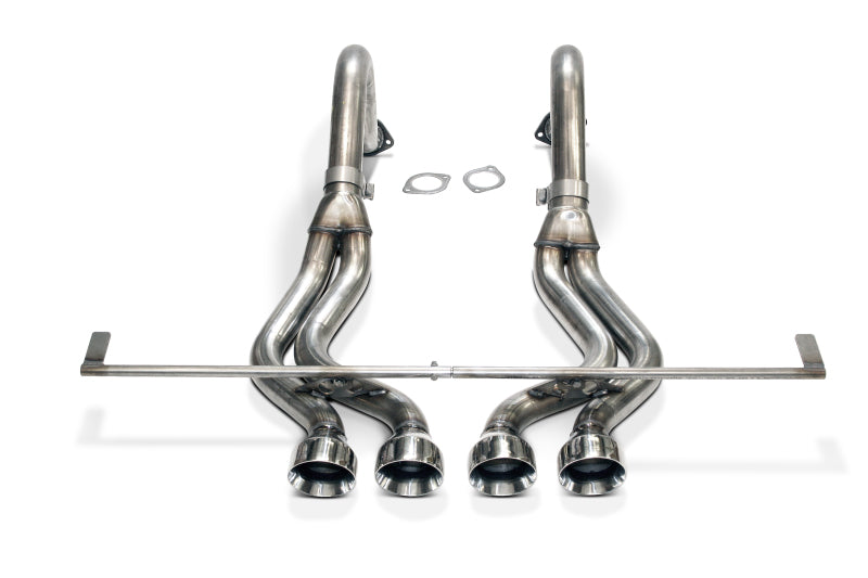SLP 1997-2004 Chevrolet Corvette LS1 LoudMouth Cat-Back Exhaust System - Mufflers & Tips