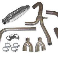 SLP 1998-2002 Chevrolet Camaro LS1 LoudMouth Cat-Back Exhaust System w/ 3.5in Dual Tips - Mufflers &