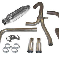 SLP 1998=2002 Chevrolet Camaro LS1 LoudMouth Cat-Back Exhaust System w/ 3.5in Slash Cut Tips - Mufflers &