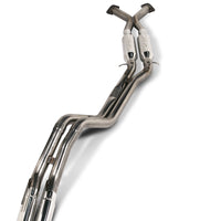 SLP 2004 Pontiac GTO LS1 LoudMouth Cat-Back Exhaust System w/ PowerFlo X-Pipe - Mufflers & Tips
