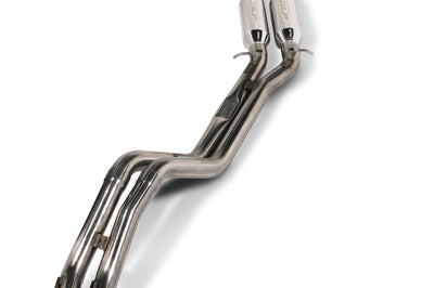 SLP 2004 Pontiac GTO LS1 LoudMouth Cat-Back Exhaust System w/ PowerFlo X-Pipe - Mufflers & Tips
