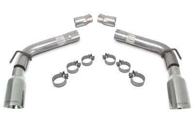 SLP 2010-2015 Chevrolet Camaro 6.2L LoudMouth Axle-Back Exhaust w/ 4in Tips - Mufflers &