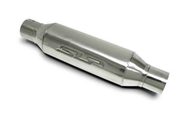 SLP Universal LoudMouth 2.5in Inlet / Outlet Bullet-Type Resonator - Exhaust Mufflers & Tips