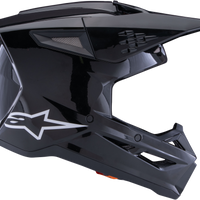 ALPINESTARS Sm3 Solid Helmet Black Glossy Xs - Helmets