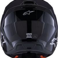 ALPINESTARS Sm3 Solid Helmet Black Glossy Xs - Helmets