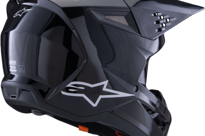 ALPINESTARS Sm3 Solid Helmet Black Glossy Xs - Helmets