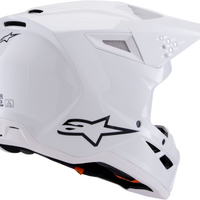 ALPINESTARS Sm3 Solid Helmet White Glossy Xs - Helmets