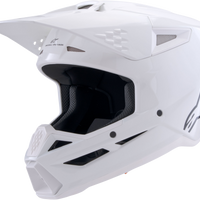 ALPINESTARS Sm3 Solid Helmet White Glossy Xs - Helmets