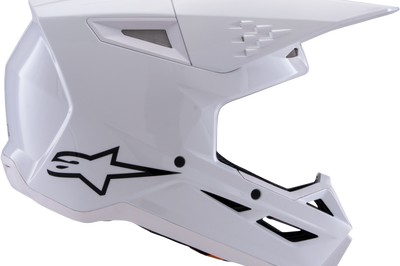 ALPINESTARS Sm3 Solid Helmet White Glossy Xs - Helmets