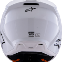 ALPINESTARS Sm3 Solid Helmet White Glossy Xs - Helmets