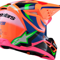 Alpinestars Sm3 Youth Deegan Helmet Orng Flo/prpl/pnk Fluo Ys - Orange Fluo/Purple/Pink / Medium