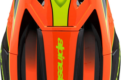 Alpinestars Sm3 Youth Fray Helmet Rd/ylw Fluo/blk Ys